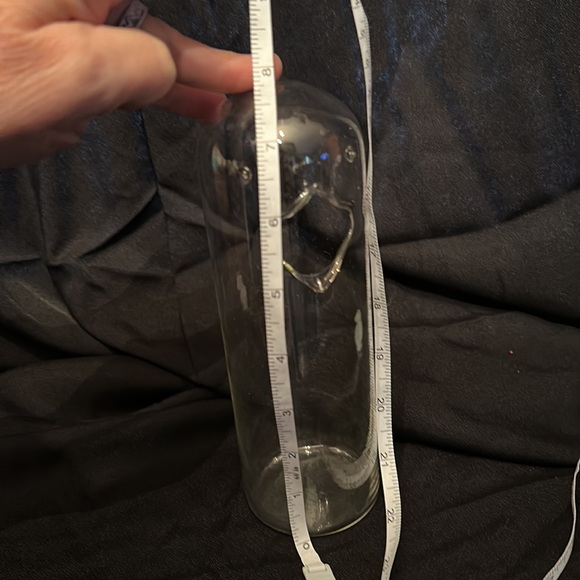 Vintage glass snack beaker.